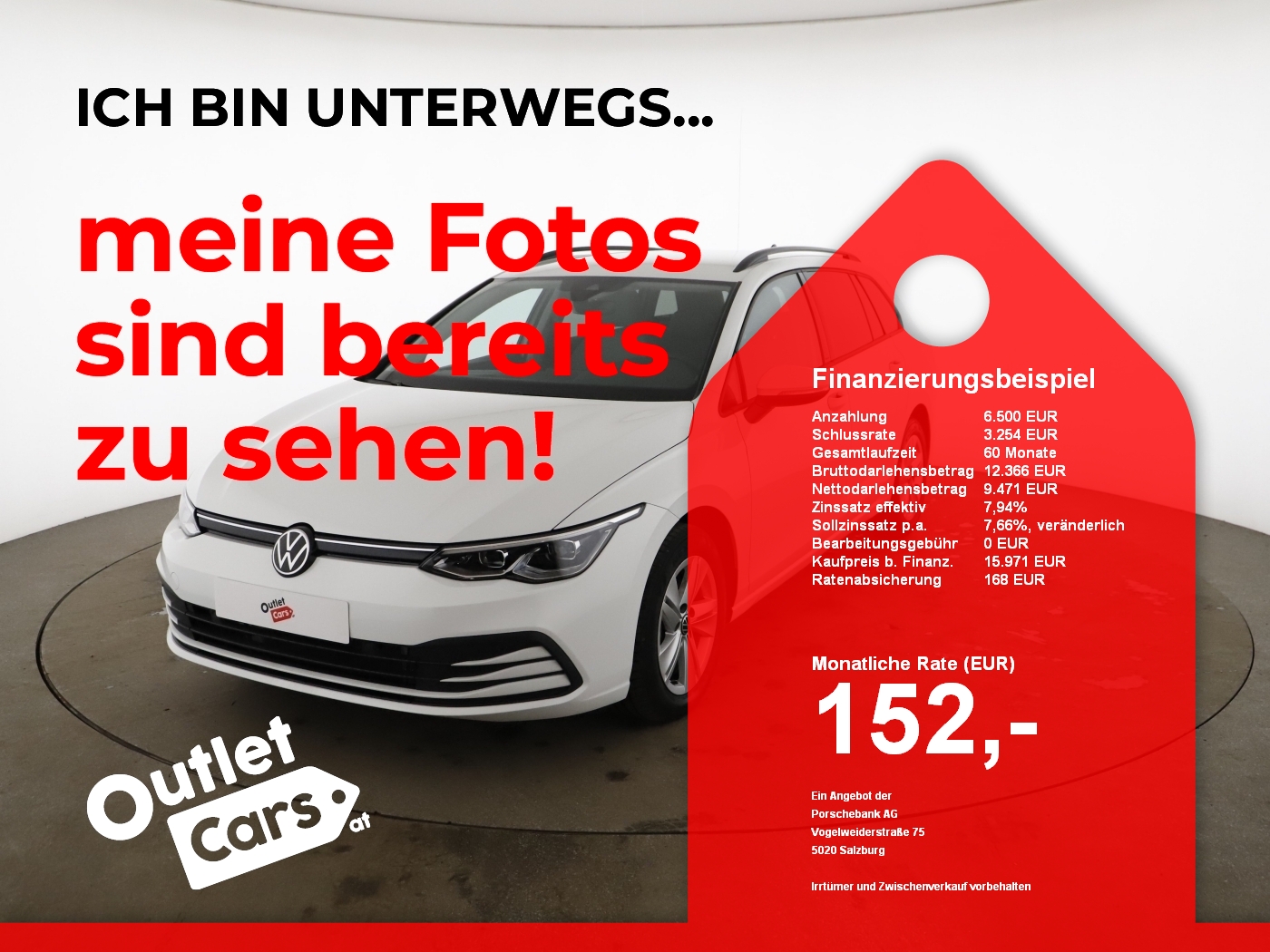 Bild eines VW Golf VIII Var. 2.0 TDI *BALD VERFÜGBAR*
