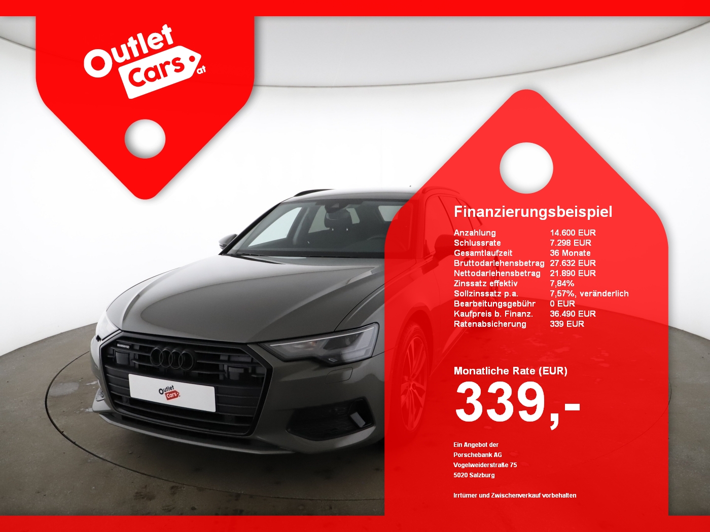 Bild eines Audi A6 Avant 40 2.0 TDI quattro sport