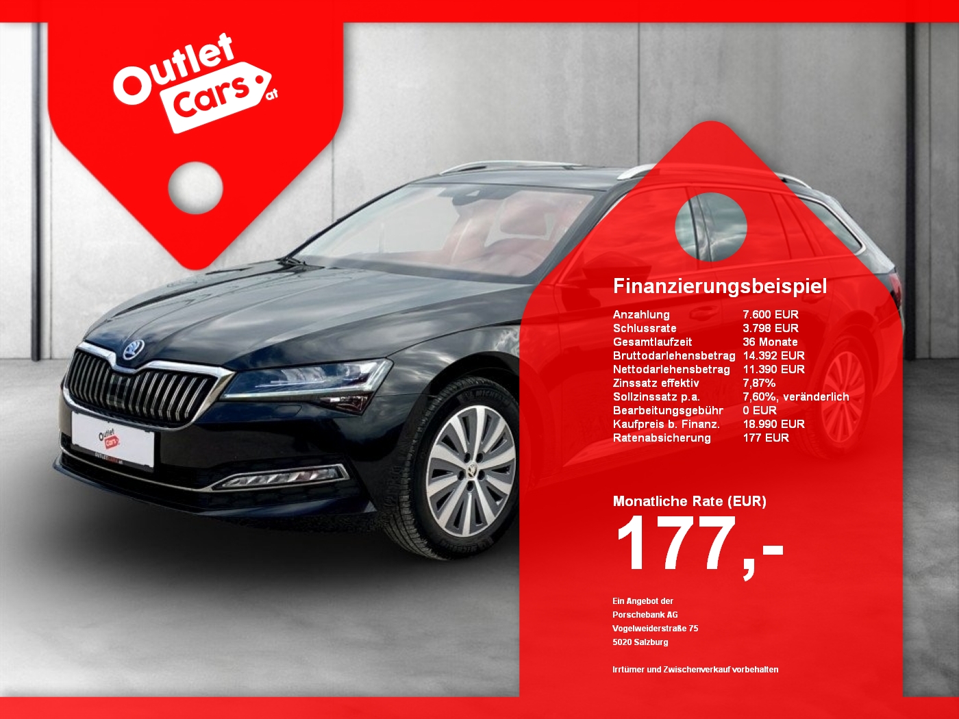 Bild eines Skoda Superb Combi 2.0 TDI Style