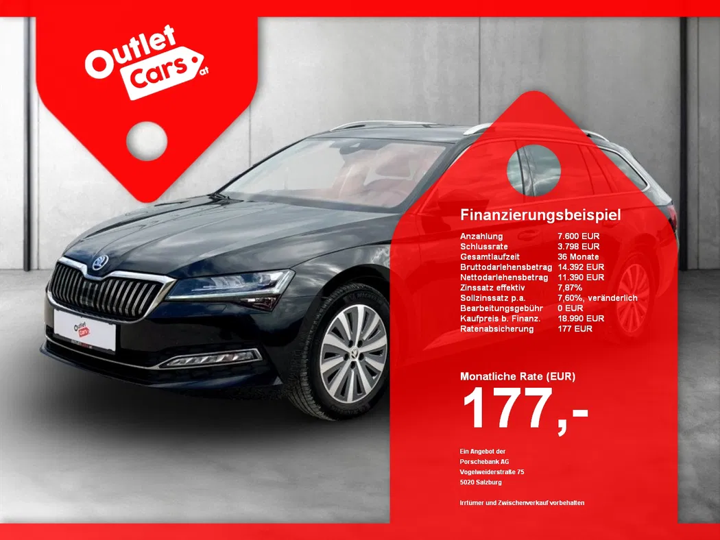 Bild eines Skoda Superb Combi 2.0 TDI Style