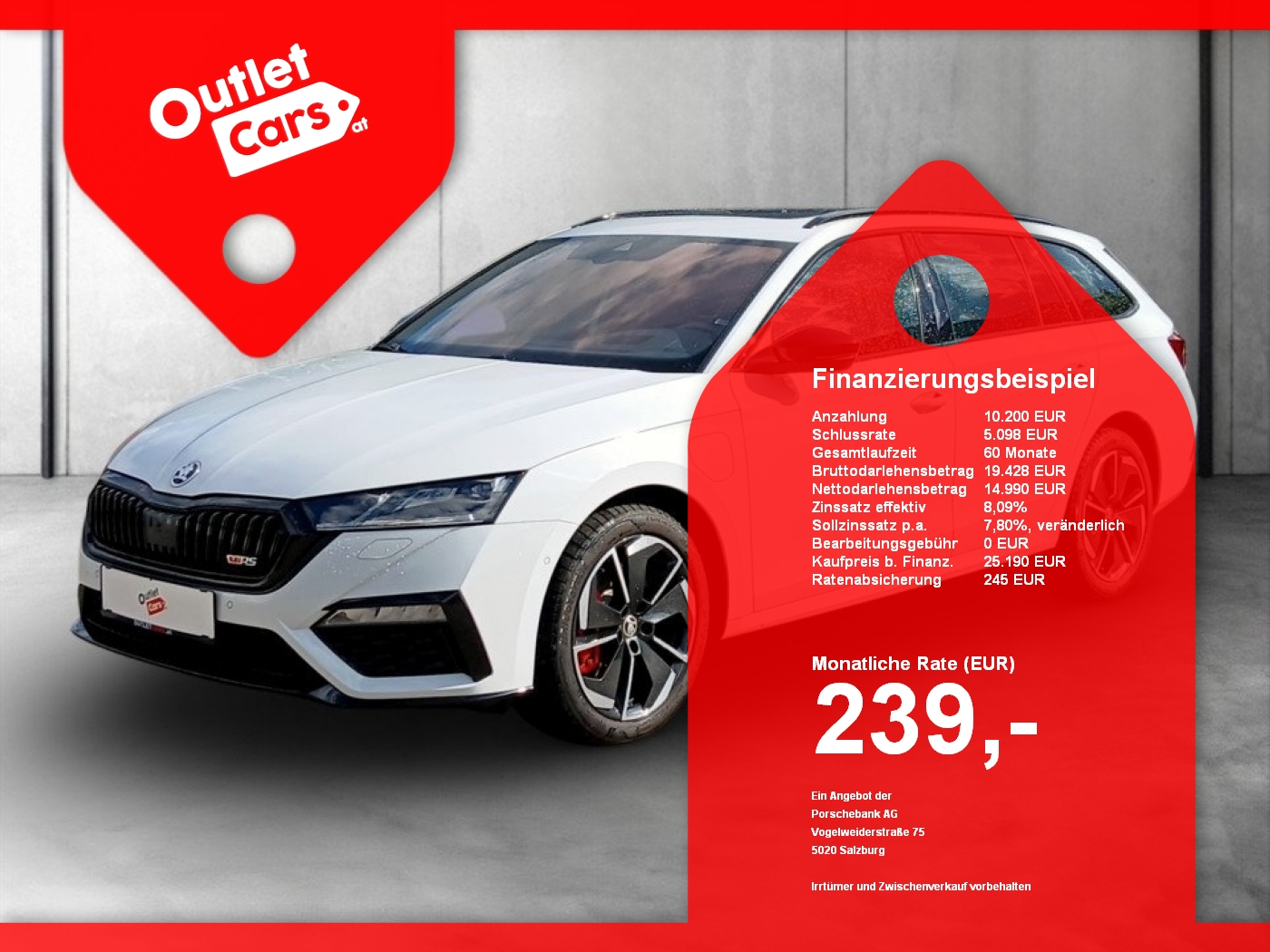 Bild eines Skoda Octavia Combi RS iV DSG