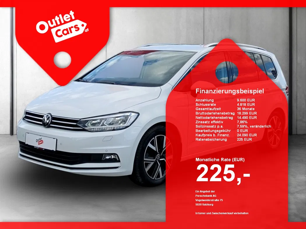 Bild eines VW Touran 2.0 TDI BMT Highline