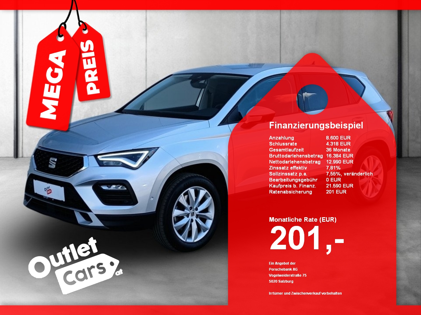 Bild eines Seat Ateca 2.0 TDI DSG Style