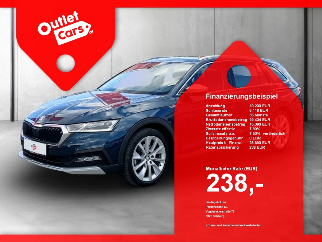 Bild eines Skoda Octavia Combi 2.0 TDI 4x4 Scout