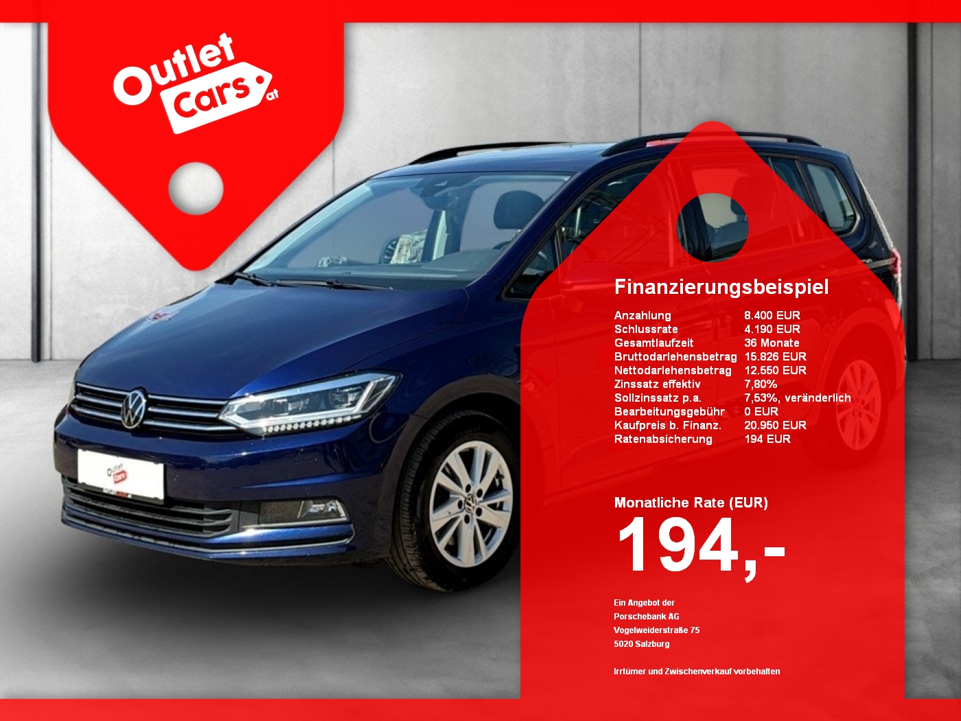 Bild eines VW Touran CL 2.0TDI