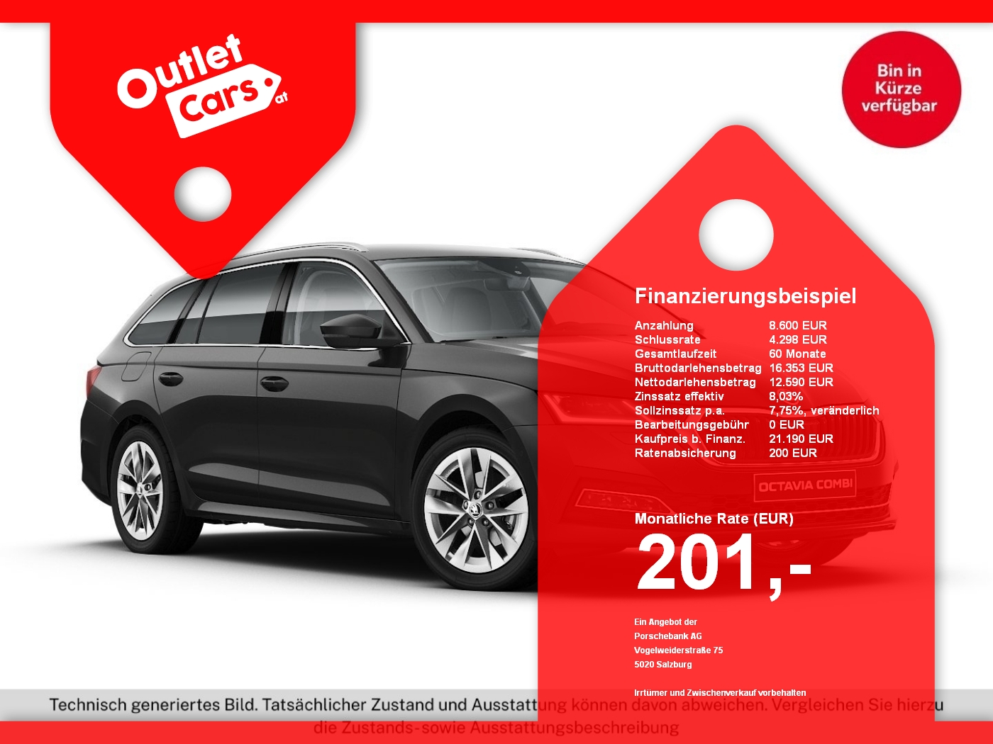 Bild eines Skoda Octavia Combi 1.0 TSI e-TEC Style