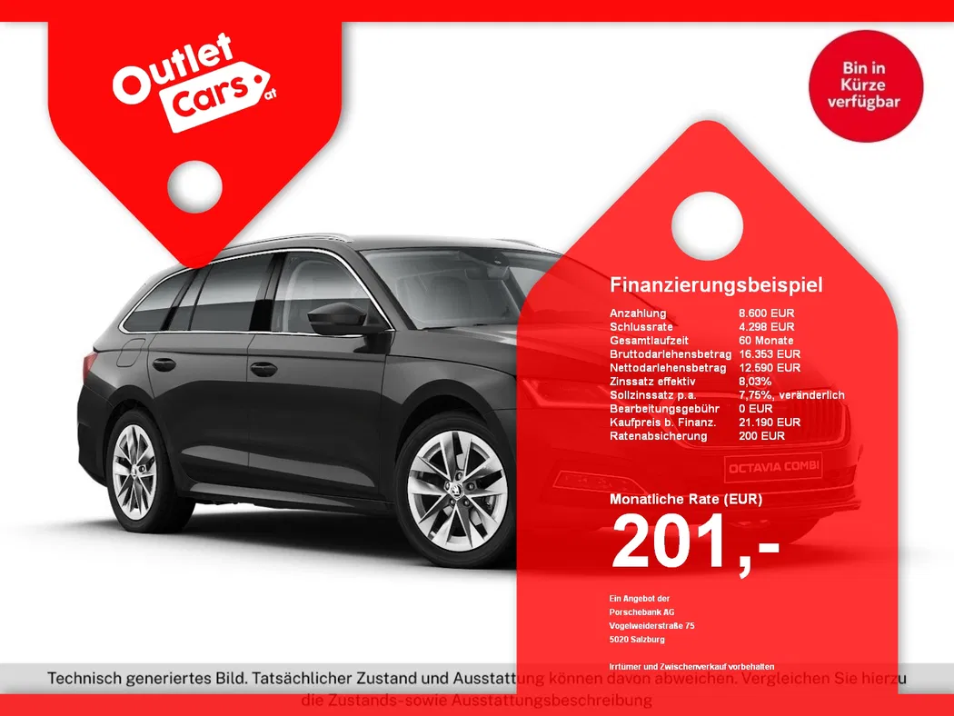 Bild eines Skoda Octavia Combi 1.0 TSI e-TEC Style