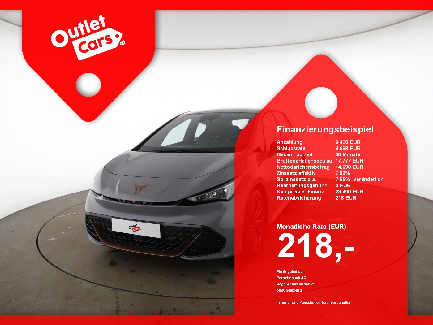 Bild eines Cupra Born 150
