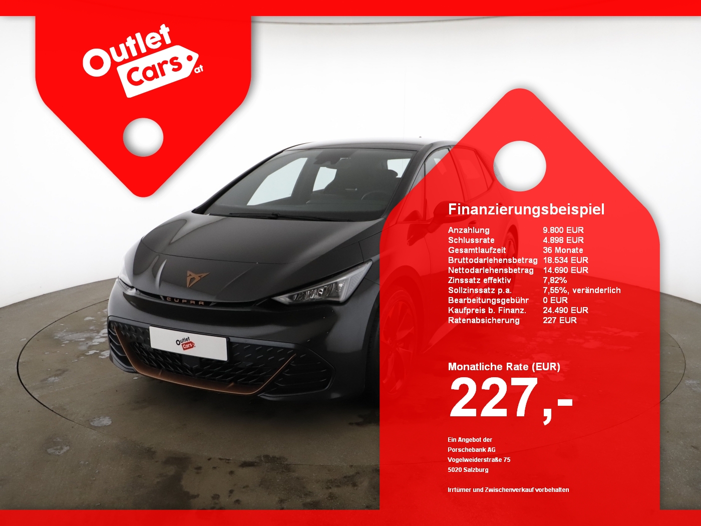 Bild eines Cupra Born 170