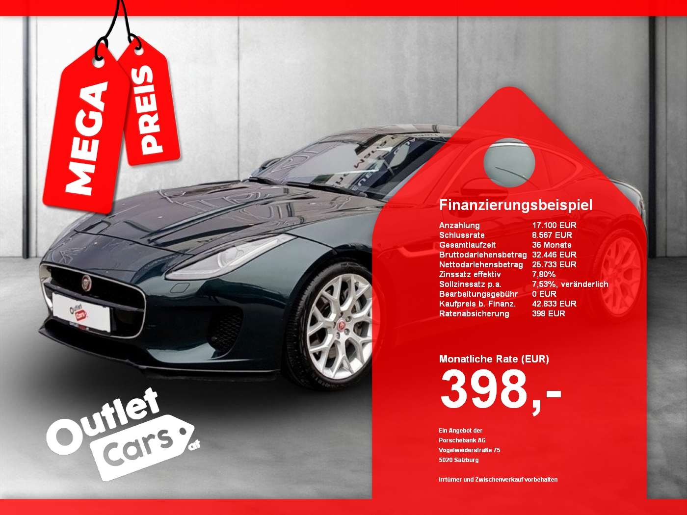 Jaguar F-Type P300 Coupe Aut. | Bild 1 von 19