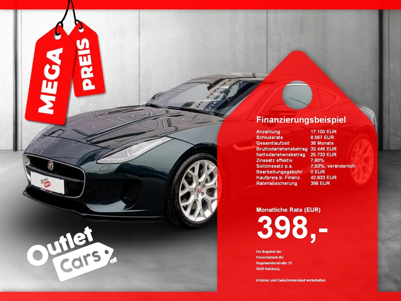 Jaguar F-Type P300 Coupe Aut. | Bild 1 von 19