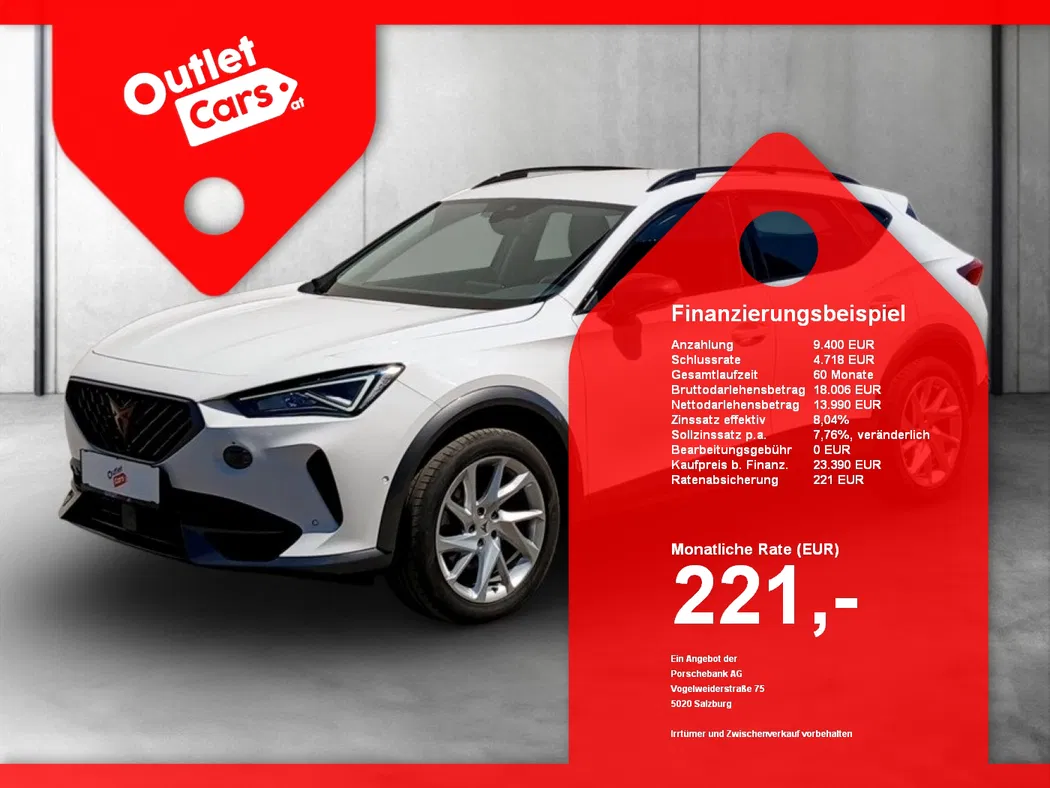Bild eines Cupra Formentor 2.0 TDI 4Drive