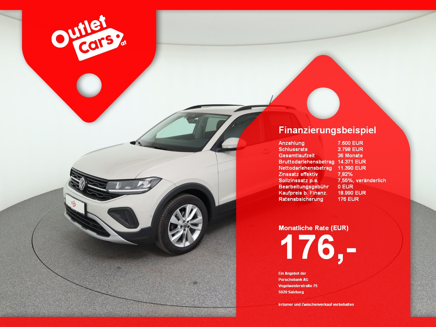 Bild eines VW T-Cross 1.0 TSI Life