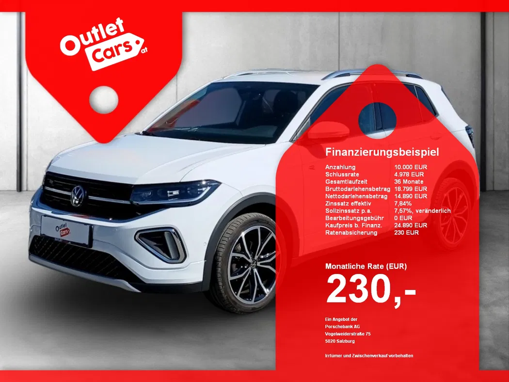 Bild eines VW T-Cross 1.0 TSI 85 kW R-Line