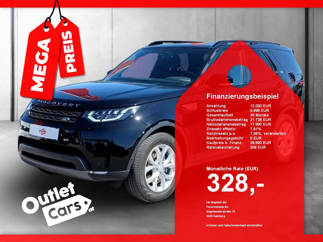 Bild eines Land Rover Discovery 2.0 SD4 SE