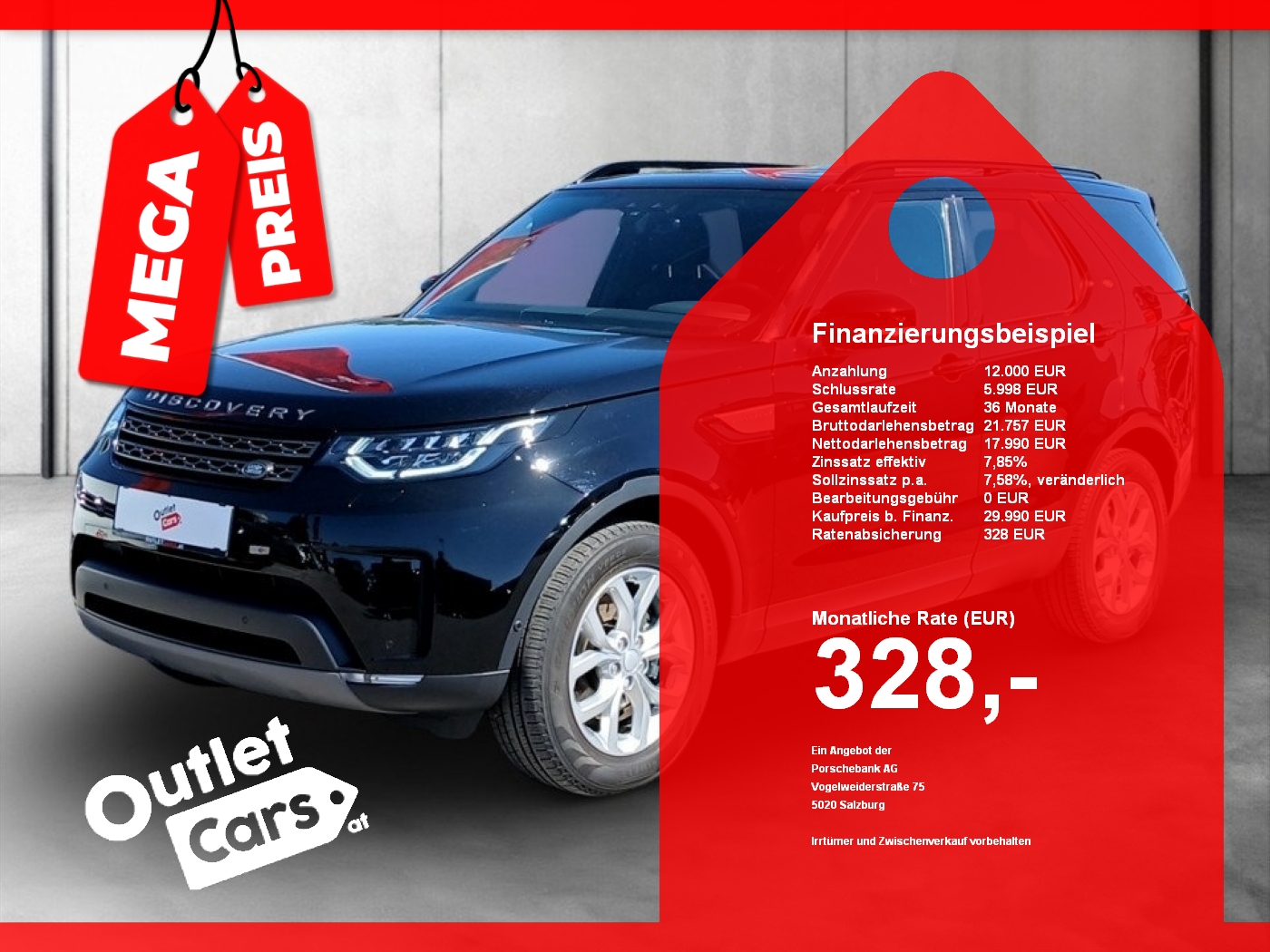 Bild eines Land Rover Discovery 2.0 SD4 SE