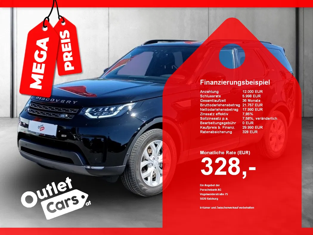 Bild eines Land Rover Discovery 2.0 SD4 SE