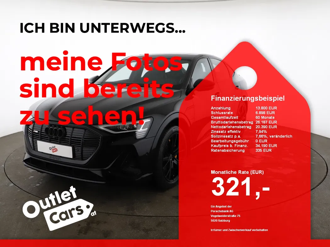 Bild eines Audi e-tron Sportback 55 quattro S-Line