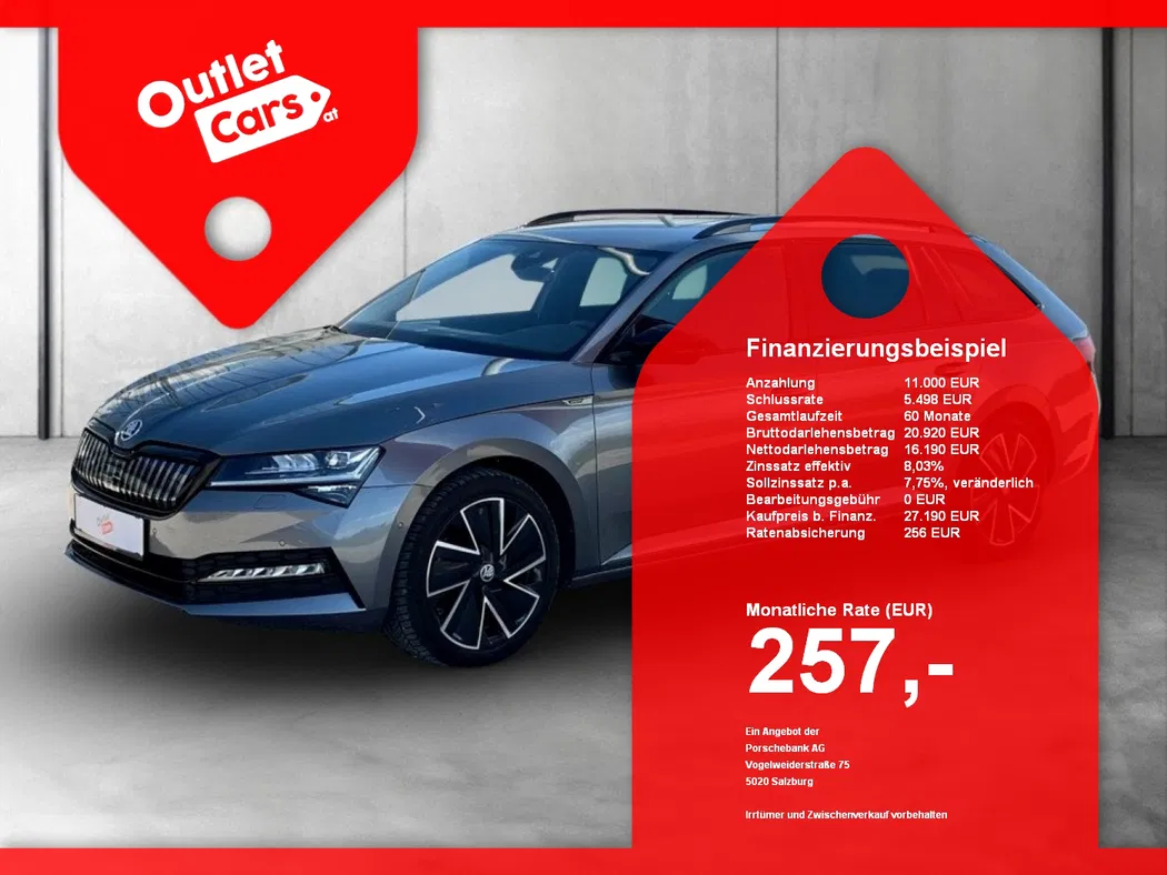 Bild eines Skoda Superb Combi 1.4 TSI iV Sportline
