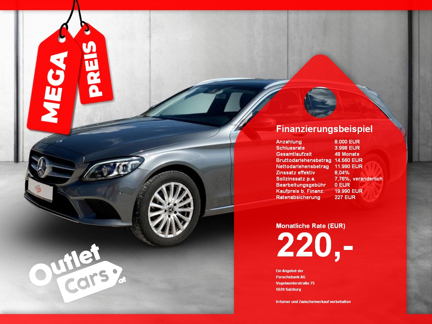 Bild eines Mercedes-Benz C 220 T d 4Matic Avantgarde