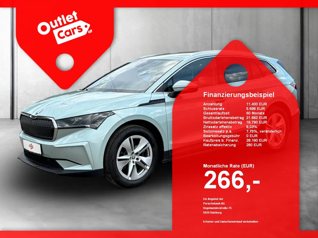 Bild eines Skoda Enyaq 80