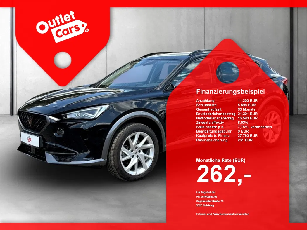 Bild eines Cupra Formentor 2.0 TDI 4Drive