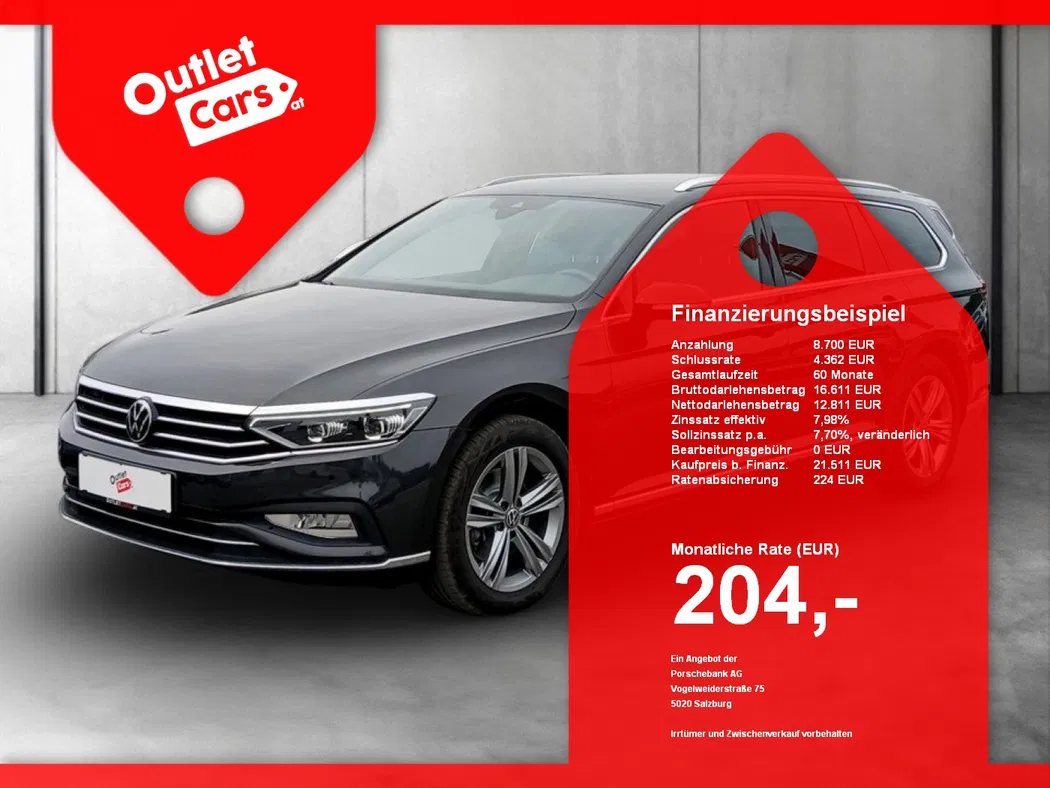 Bild eines VW Passat Var. 2.0 TDI DSG