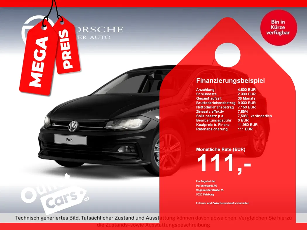 Bild eines VW Polo VI 1.0 TSI Comfortline