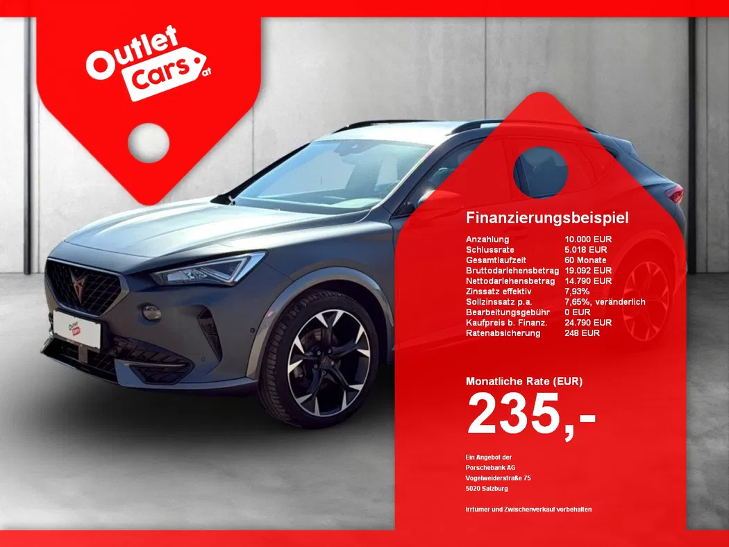 Bild eines Cupra Formentor 2.0 TDI 4Drive