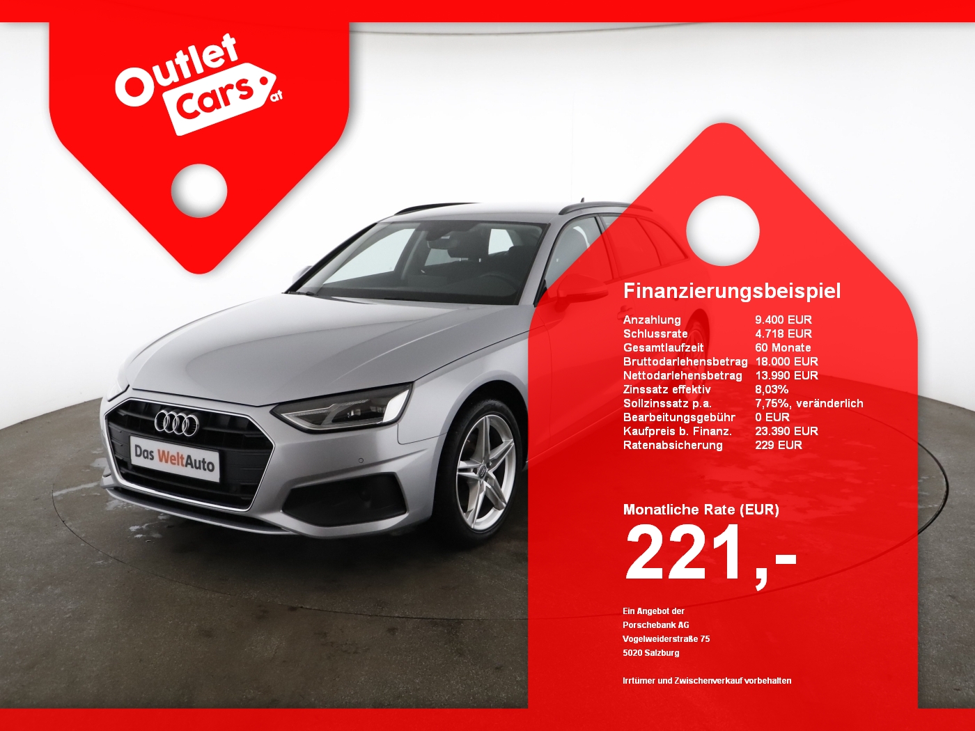 Bild eines Audi A4 Avant 35 2.0 TDI
