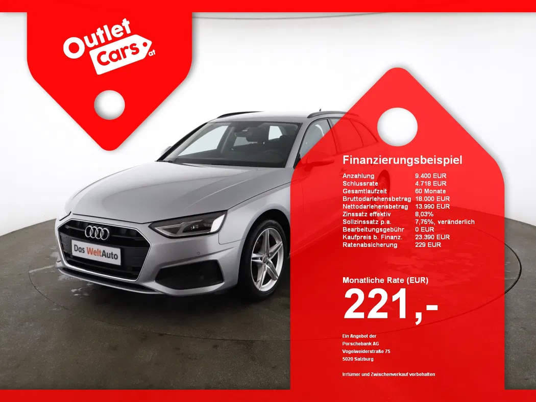 Bild eines Audi A4 Avant 35 2.0 TDI