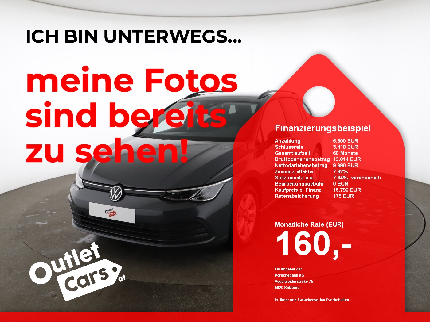 Bild eines VW Golf VIII Variant 2.0 TDI Life