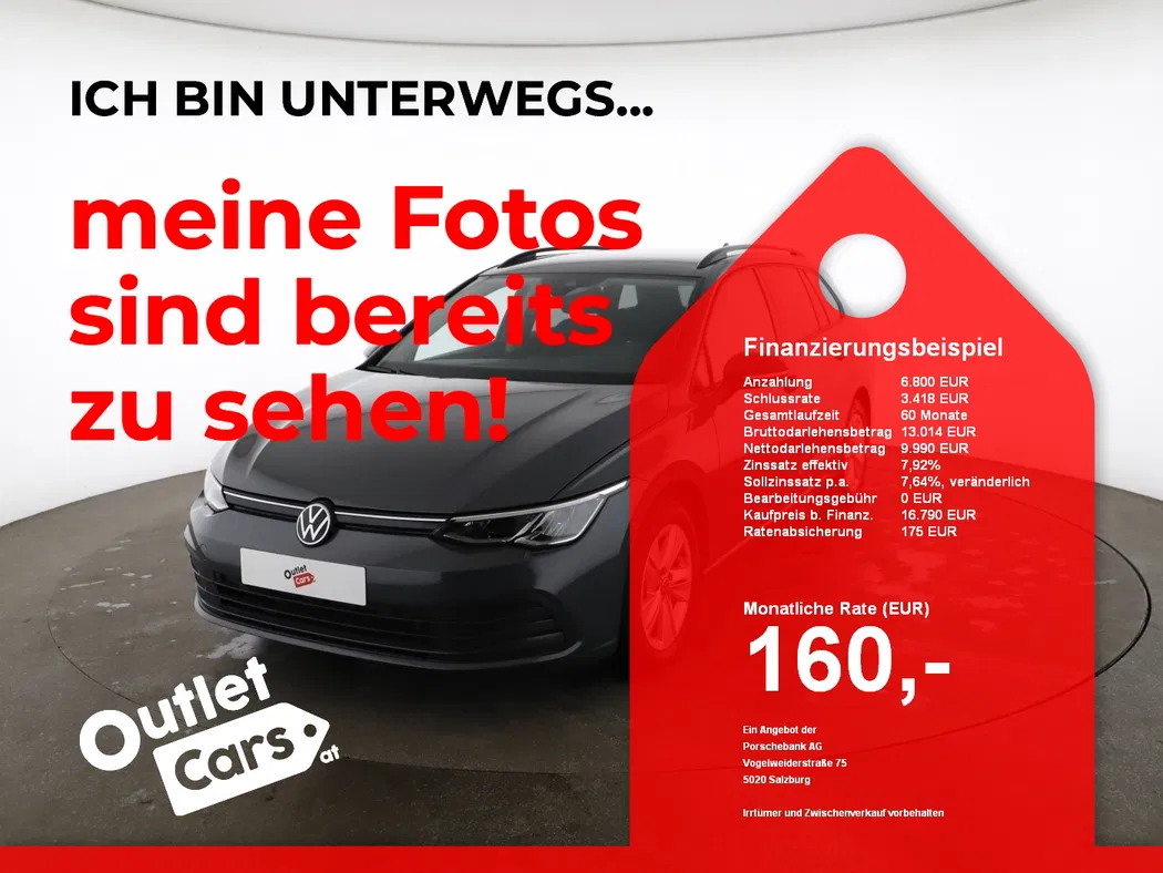 Bild eines VW Golf VIII Variant 2.0 TDI Life