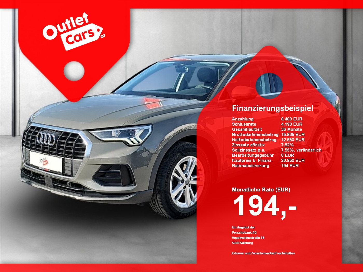 Bild eines Audi Q3