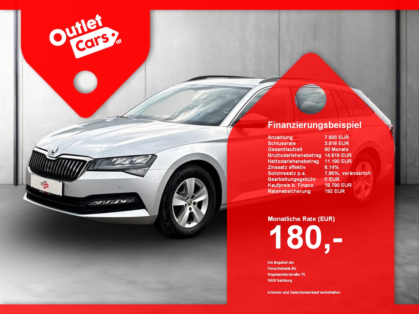 Bild eines Skoda Superb Combi 2.0 TDI Ambition