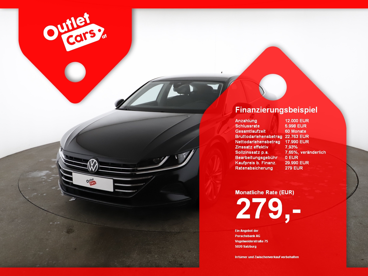 Bild eines VW Arteon Shooting Brake 2.0 TDI Elegance