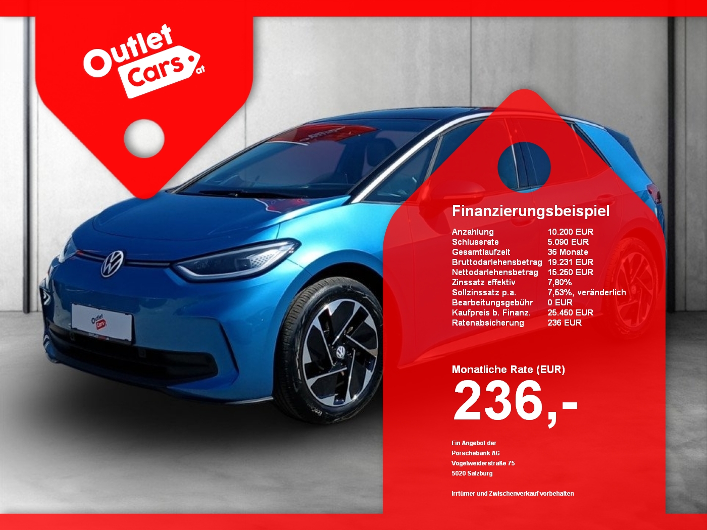 Bild eines VW ID.3 Pro Wärmepumpe