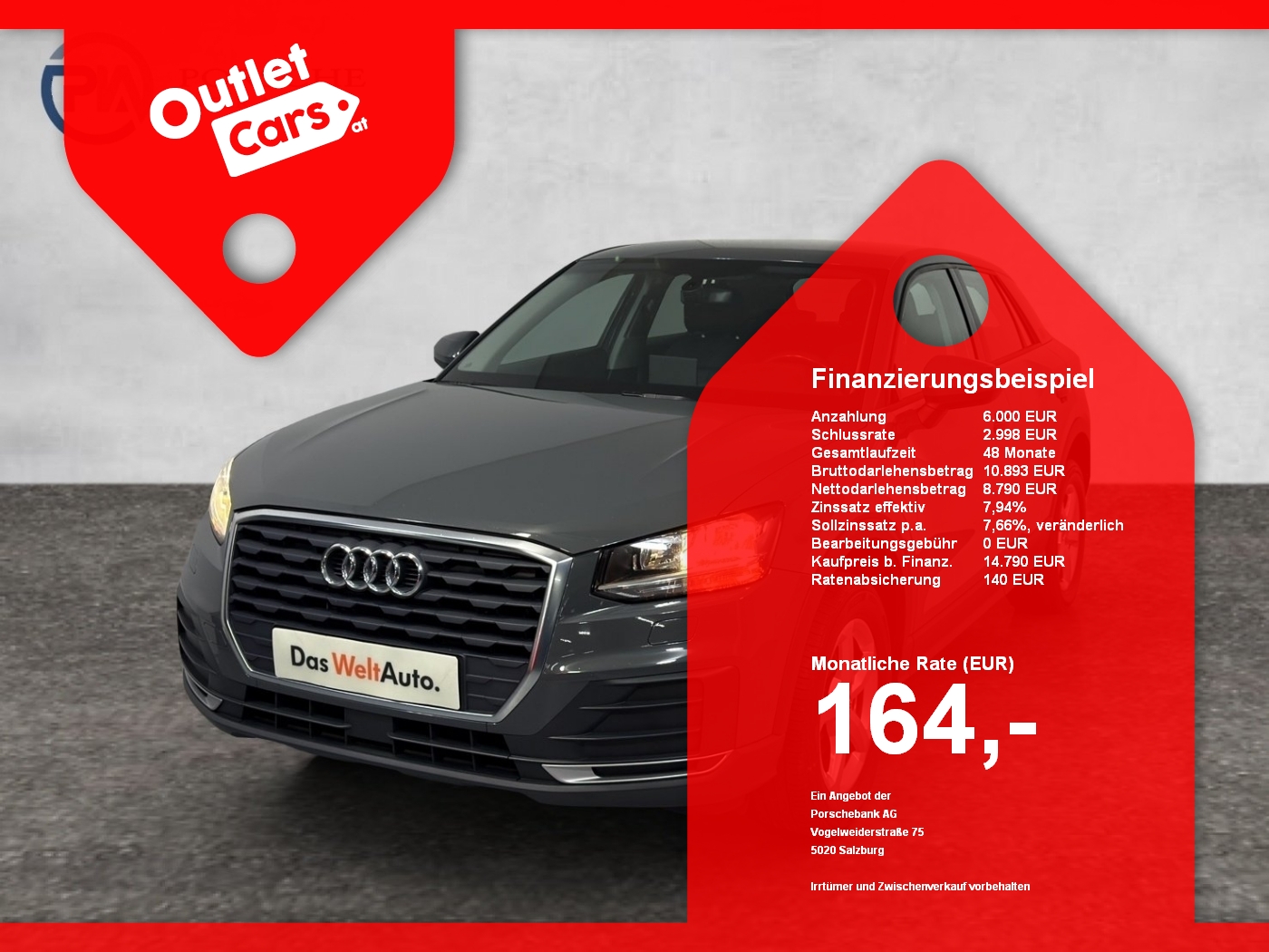 Bild eines Audi Q2 1.0 30 TFSI
