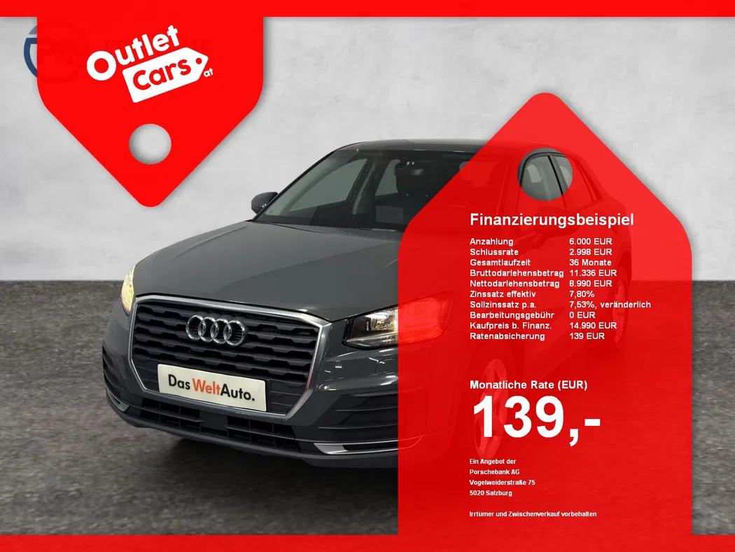 Bild eines Audi Q2 1.0 30 TFSI