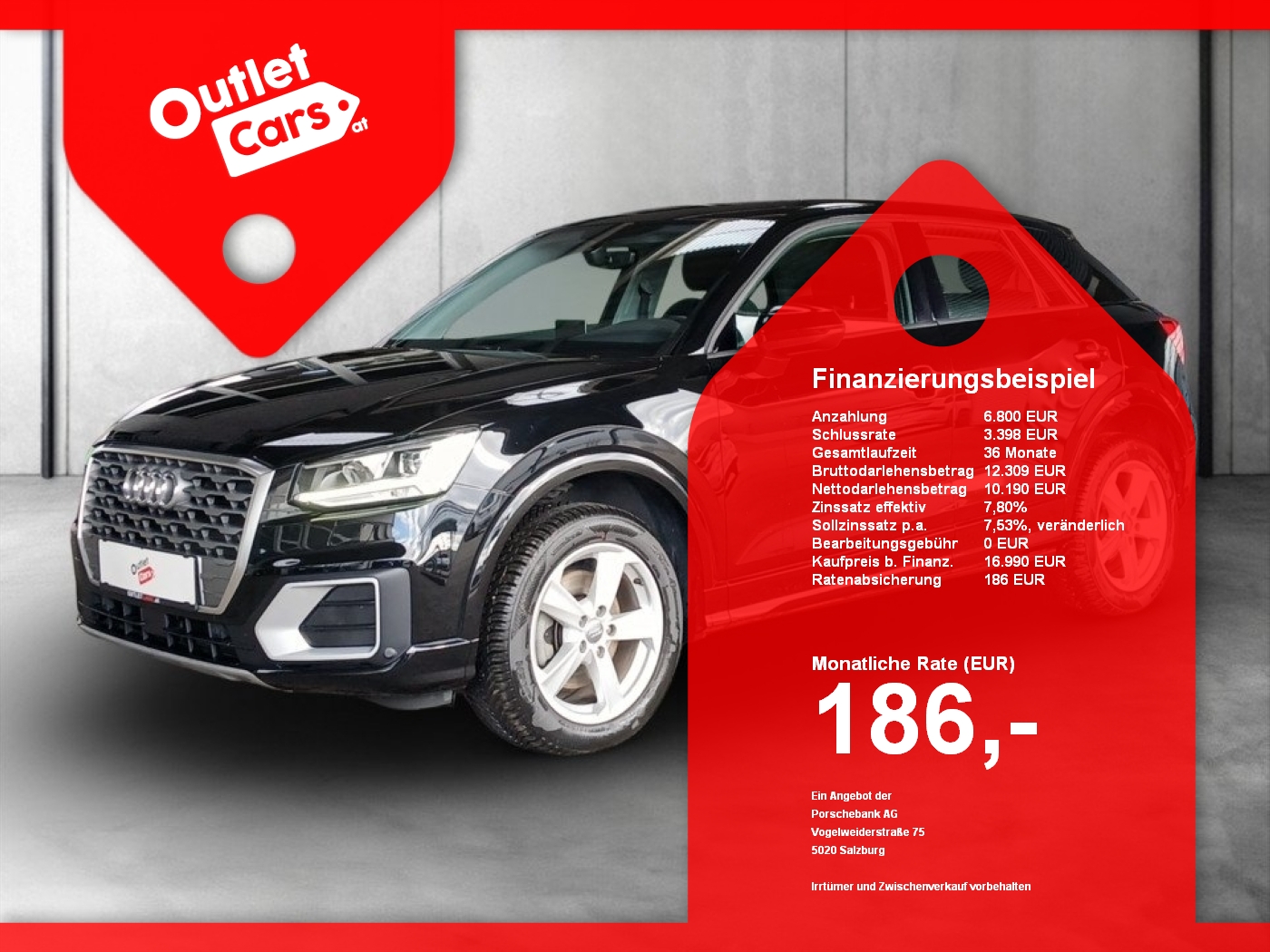 Bild eines Audi Q2 1.4 TFSI sport