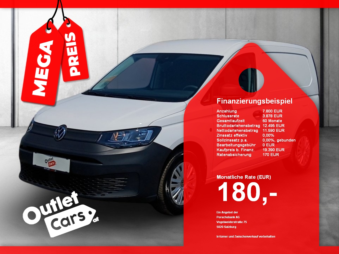 Bild eines VW Caddy Cargo