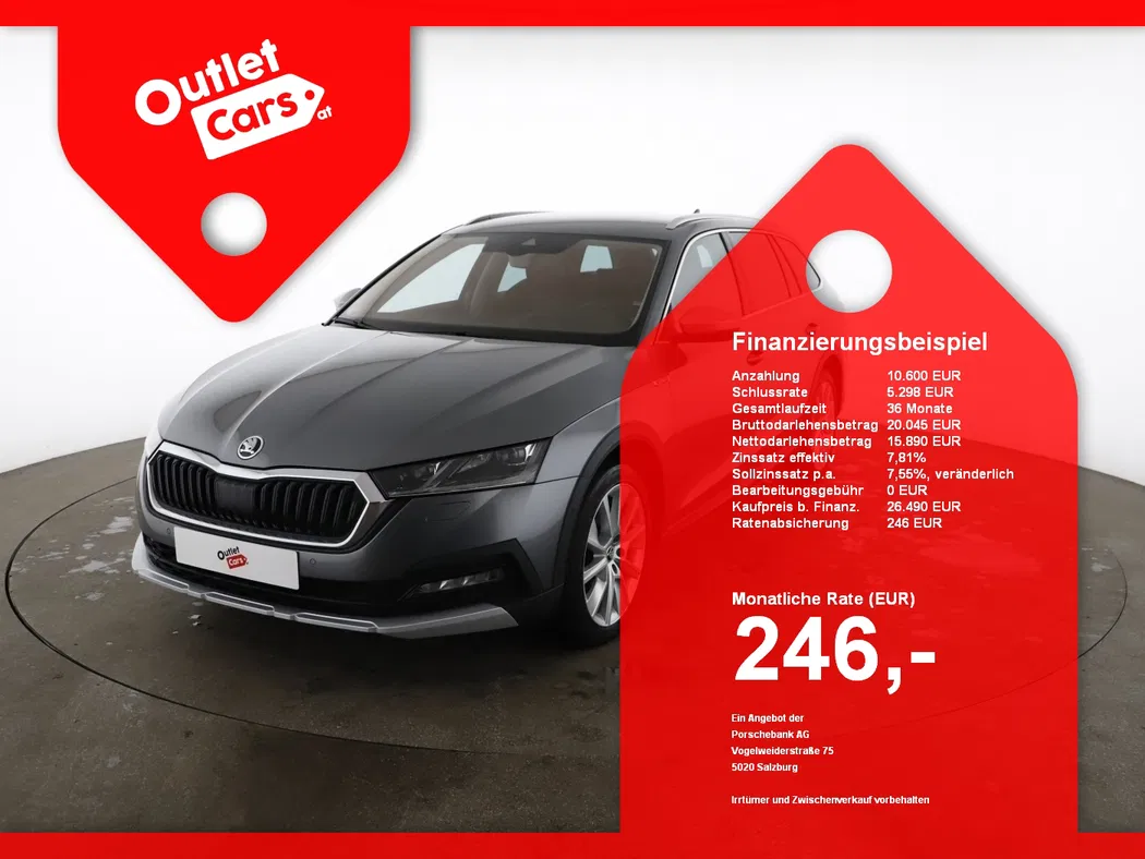 Bild eines Skoda Octavia Combi 2.0 TDI 4x4 Scout