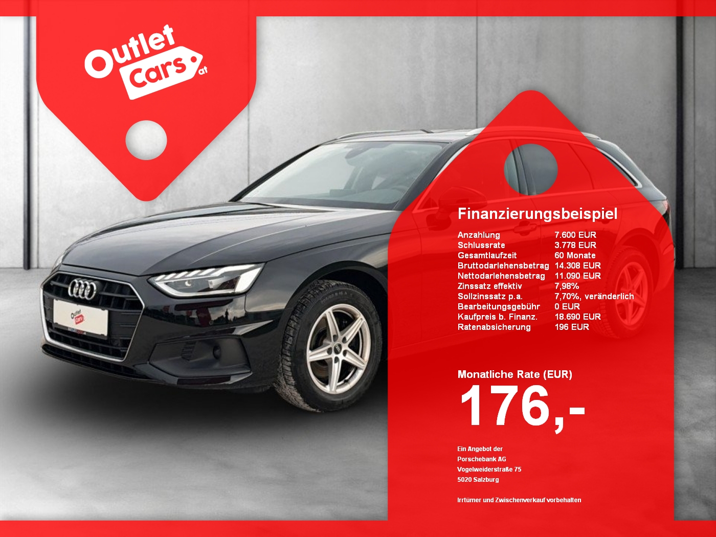 Bild eines Audi A4 Avant 30 2.0 TDI