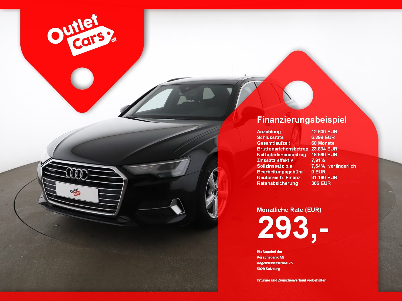 Bild eines Audi A6 Avant 45 3.0 TDI quattro sport
