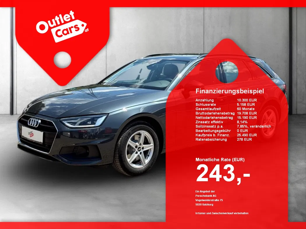 Bild eines Audi A4 Avant 30 TDI