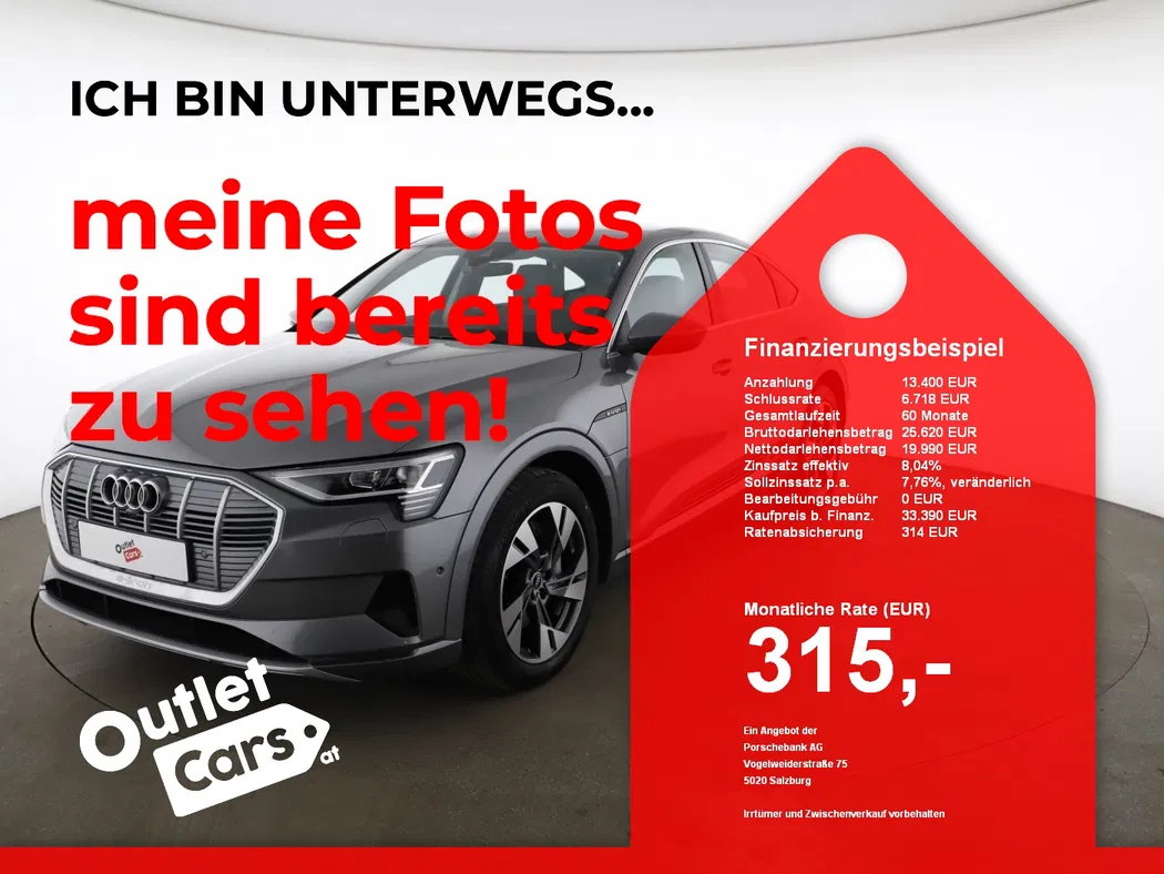 Bild eines Audi e-tron SB 55 quattro *BALD VERFÜGBAR*