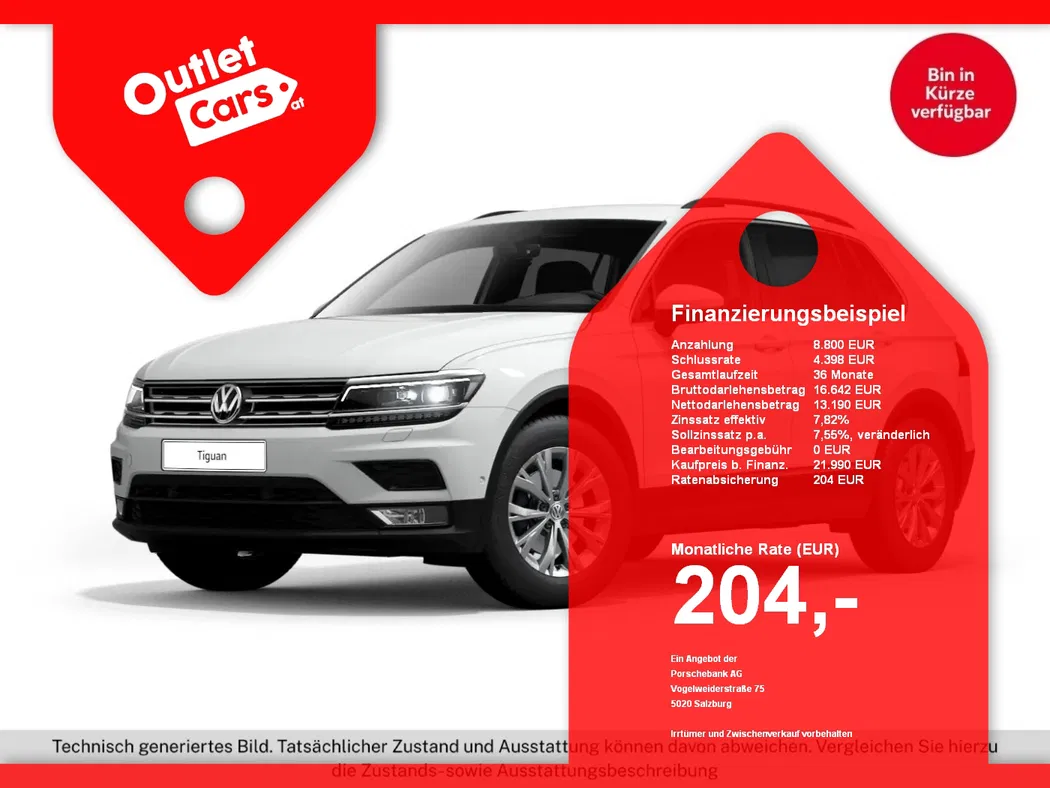 Bild eines VW Tiguan 1.5 TSI BMT Comfortline