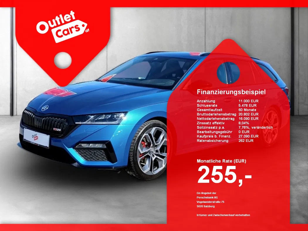 Bild eines Skoda Octavia Combi 2.0 TDI RS