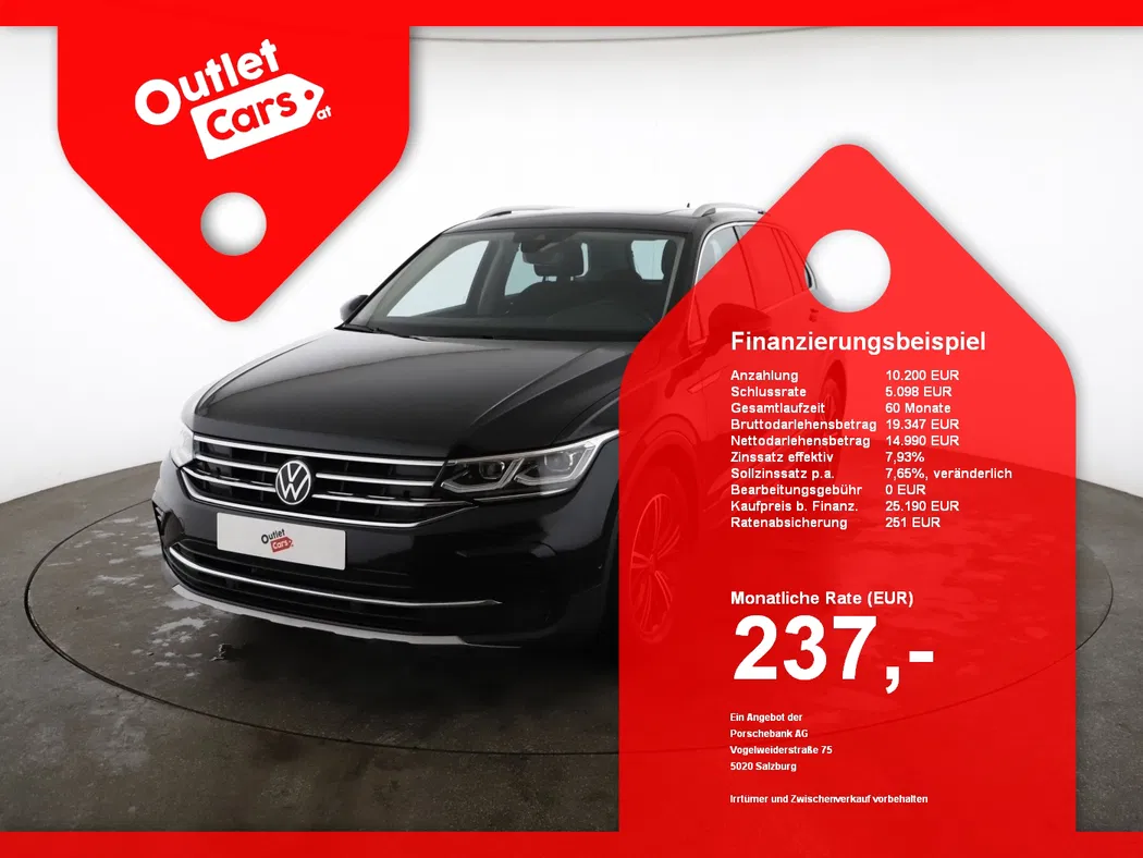 Bild eines VW Tiguan 2.0 TDI BMT Elegance