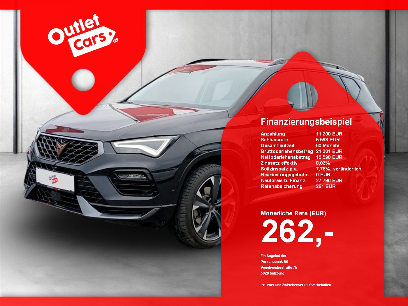 Bild eines Cupra Ateca 1.5 TSI DSG